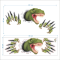 Miniatyrbild 4 av 5: 3D Dinosaurie Väggdekaler Väggdekaler Mural Dekaler för Sovrum