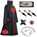 Pikkukuva 2 / 5: Akatsuki Itachi -asu -viitta Cosplay-asu Uchiha Itachi