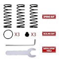 Miniatyrbilde 2 av 4: For Logitech G25 G27 G29 G920 3x Oppgradering Bremsepedal Gasspedal Clutch Fjær