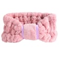 Miniatyrbillede 3 af 5: （Rød/Lilla）2-pak Mikrofiber Hudpleje Spa Pandebånd Ansigt