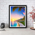 Miniatyrbillede 2 af 5: ##/30*40cm, 5D diamantmaleri kit, kystvej##/