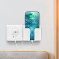 Miniatyrbild 2 av 5: ##/3-delad väggmonterad mobiltelefonhållare förvaringssorganisatör##/