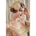 Pikkukuva 3 / 5: 1920-luvun Gatsby-höyhenpannan höyhenkruunu Gatsby Flapper -lisävaruste