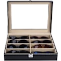 Miniatyrbillede 5 af 5: 8 Separate Opbevaringsrum, til Solbriller Ur Organizer