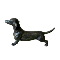 Miniatyrbillede 2 af 5: Harpiks Dachshund Ornament Dachshund Statue Ornament Hund Antik St