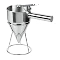 Miniatyrbilde 1 av 5: ##/Kakepop-form, deigdispenser for pannekaker, rustfritt stål trakt med hylle##/