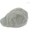 Miniatyrbillede 4 af 5: Mænds ren linned flad hat retro andeknappen cap litterær ung m