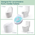 Miniatyrbillede 1 af 2: Babysæde til toilettet, Rejsesæde til toilettet, Foldbar Børnetoilet