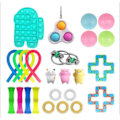 Miniatyrbillede 3 af 4: ##/Julekalender 2023 - 30 Pakke Fidget Pop it Legetøj til Voksne & Børn##/