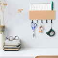 Miniatyrbillede 3 af 5: 5-Krog Væghængt Nøgleholder, Nem Installation Væghængt Nøgleholder, Sm