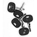 Miniatyrbillede 4 af 5: Nøgle 14603 10 stk. tændingsudskiftningsnøgler egnet til Fendt, Claas, Liebherr, Zetteleyer, Deutz, Manitou, Holland, gravemaskine, læsser osv. Betterl