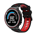 Miniatyrbillede 3 af 5: Passende rem til Garmin Forerunner 735xt 220 230 235 620 630 armbånd silikone stålspænde