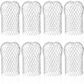 Miniatyrbilde 2 av 5: 8-pakks aluminiums rennefilter, fleksibel og holdbar rennefilter