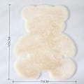 Miniatyrbild 2 av 5: ##/Vit Matta Mjuk, Björnsform, Vardagsrum##/
