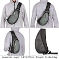 Miniatyrbilde 6 av 6: ##/Skulderveske (1 stk) brystskulderveske slynge crossbody veske##/