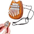 Miniatyrbillede 2 af 5: 1 Stykke (Trækatteunge) 8-Tast Kalimba, Limba, Børneinstrument