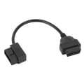 16PIN till 16PIN OBD2 Förlängningskabel Vinkeladapter Diagnostikverktyg för Bil 0.3m/1ft Anslutningssladd