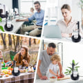 Miniatyrbilde 5 av 5: Navyblå - 1 stk. bærbar vannpumpe, USB-oppladbar vanndispenser