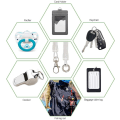 Miniatyrbillede 3 af 5: Telefon Spring-Snore (Klar 2 stk), Universal Tyverisikring Anti-Tabt