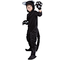 Miniatyrbilde 3 av 5: ##/XL, Maskerade Dyre Sort Katt Forestilling Kostyme##/