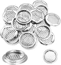 ##/20 st Runda Luftventil Galler i Rostfritt Stål för Husvagn/Badrum/Kök##/