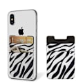 Miniatyrbild 1 av 5: ##/Dubbellagers Lycra Mobiltelefon Korthållare - Zebra Tryck, Multifunktion##/
