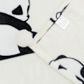 Miniatyrbilde 4 av 5: ##/Tegneserieteppe, dobbeltsidig flanellteppe, panda, 130*150cm##/
