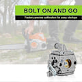 Miniatyrbillede 5 af 5: MS170 Karburator til STIHL 017 018 MS 170 180 MS170 MS180 Motorsav Erstatning C1Q-S57A