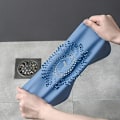 Miniatyrbild 4 av 5: /#/Duschbrunnsskydd Silikon Hår Catcher Badkar Siphon för Showe/#/