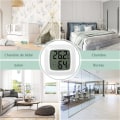 Miniatyrbillede 5 af 5: 2 stk Indendørs Termometer, Lille Høj Præcision Digital Hygrometer