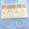Miniatyrbild 6 av 6: ##/720 imitationspärlor set DIY armband##/