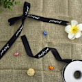 Miniatyrbild 5 av 5: Satinbandrulle med \"Just for You\"-tryck - För bröllop, födelse