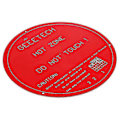 Miniatyrbilde 3 av 4: Rundt PCB varmebed for Delta Rostock Mini 3D-printer