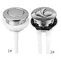 Miniatyrbillede 4 af 5: Universal Toiletknap Enkelt/dobbelt Knap Skylleventil Udskiftning Passer 38mm-e