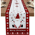 Miniatyrbild 1 av 5: ##/Julbordstablett, Tomte Röd Rutiga Rustik Tablett##/