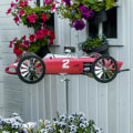 Miniatyrbilde 2 av 5: Hage Racer Vindmølle Hage Spinners Innendørs Utendørs Hagedekor