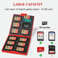 Miniatyrbillede 1 af 5: Nintendo Switch Lite NS Spil Opbevaringskasse - Rummer op til 12 Spil