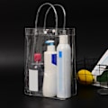 Miniatyrbild 4 av 5: Förvaringspåse Universal Portabel Transparent Genomskinlig Påse 15*7*33cm
