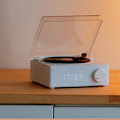 Miniatyrbild 3 av 5: (Vit) Retro Vinyl Skivspelare Stil Bluetooth Högtalare Gramoph