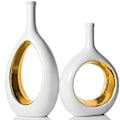 Miniatyrbillede 1 af 5: Keramisk vase, moderne boligindretning fra midten af århundredet, midterstykkevaser til stue, kontor