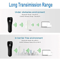 Pikkukuva 4 / 5: Viivakoodinlukija HBA-W6 Langaton 1D/2D CMOS-lukija USB Bluetooth Mini Tasku QR-lukija IOS Andr:lle