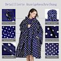 Miniatyrbillede 4 af 6: ##/Regnjakke Mode Unisex Regnponcho Åndbar Med Opbevaringspose##/