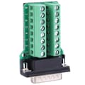 Miniatyrbillede 2 af 3: 2 stk. DB15-G2-00 DB15 til Terminal Block Board Hanstik Rivning Tandtype