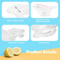 Miniatyrbillede 4 af 5: 4 stk. Manuel Citronpresser, Akryl Manuel Citron Skiver Presser, P