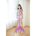Miniatyrbillede 3 af 6: ##/Havfrue tøj børnehavfrue kostume (med monofin) XL (9-11 år)##/