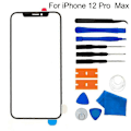 Miniatyrbillede 1 af 5: Front Ydre Linse Glas Skærm Udskiftning Reparationsværktøjssæt Kompatibelt iPhone 12 Pro Max for iPhone 12 Pro Max