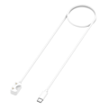 Miniatyrbillede 1 af 5: Magnetisk Oplader Effektiv Stabil Opladning Flere Beskyttelsesfunktioner Opladerkabel Smart Band Base Oplader Adapter Kompatibel med Samsung Fit3 R390 White 55CM Type C