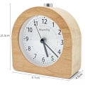 Miniatyrbild 3 av 5: Batteridriven väckarklocka med snooze-funktion, reseväckarklocka