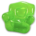 Miniatyrbild 1 av 4: ##/Transparent transparent uppblåsbar soffa sittplats enkel uppblåsbar stol innergård##/
