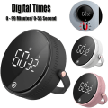 Miniatyrbilde 1 av 5: (Farge: Hvit) Kjøkken Stoppeklokke, Digital Timer, Manuell Nedtelling